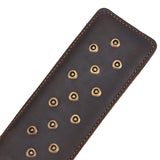  Pull-up Leather Studded Paddle 