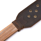  Pull-up Leather Studded Paddle 