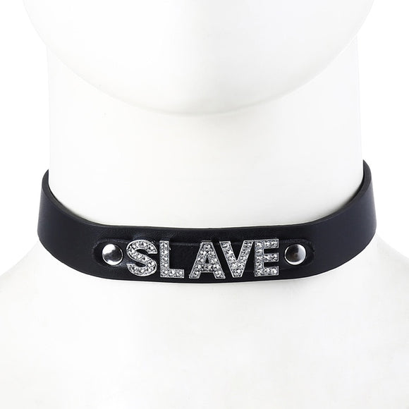 Simple Leather Slave Collar