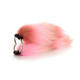  Stylish Pink Fur Collar 
