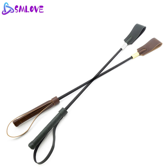 Beat Thy Slave Leather Riding Crop