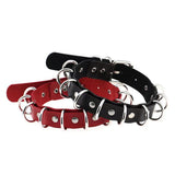  Leather D Ring Collar 