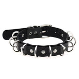  Leather D Ring Collar 