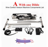  Double Pleasure BDSM Fucking Machine Set 