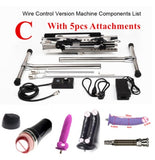  Double Pleasure BDSM Fucking Machine Set 