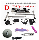  Double Pleasure BDSM Fucking Machine Set 