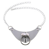  Slave-Friendly Choker Collar Training Neckband 
