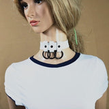  Adjustable Collar Slave Girl Neckband 