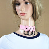  Adjustable Collar Slave Girl Neckband 