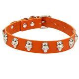  Skull-Studded Collar for Humans 