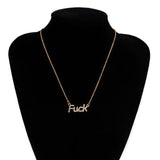  Fuck Necklace BDSM Jewelry 