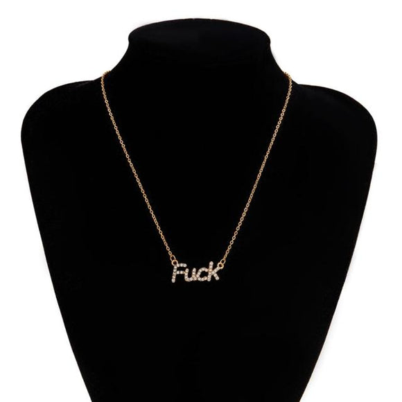Fuck Necklace BDSM Jewelry