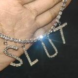  Submissive Word Charm Sexy Necklaces 