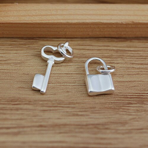 Unmarried Couple’s Lock and Key Charms