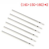  Complete Stainless Steel Nipple Piercing Kit 
