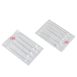  Complete Stainless Steel Nipple Piercing Kit 