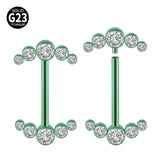  Titty Glamour Titanium Nipple Jewelry 