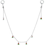  Playful Sins Nipple Rings With Chains 