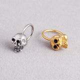 Stunning Skull Nipple Hoops 