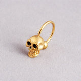  Stunning Skull Nipple Hoops 