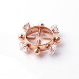  Lock My Tits Screw Nipple Rings 