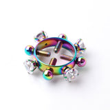  Lock My Tits Screw Nipple Rings 