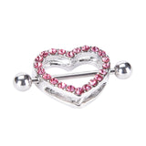  Seductive Charms Pink Nipple Rings 