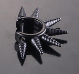  Goth Style Black Nipple Rings 