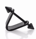  Goth Style Black Nipple Rings 