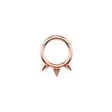  Collar-like Spiked Nipple Rings 