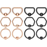  Ding My Knockers Nipple Ring Sets 