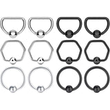  Ding My Knockers Nipple Ring Sets 