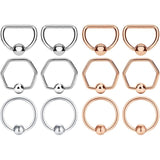  Ding My Knockers Nipple Ring Sets 