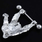 Dangling Darling Funny Nipple Rings 