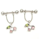  Resplendent Dangle Nipple Rings 