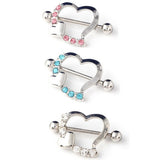  Happy Heart Nipple Shields 