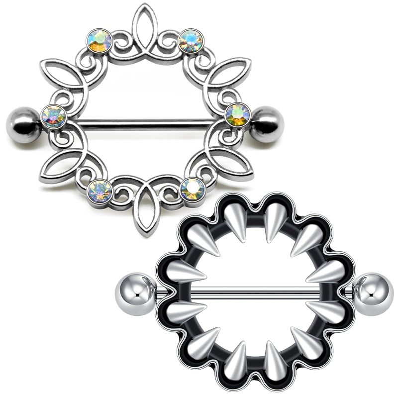 Lovely Bangers Nipple Piercings Shields