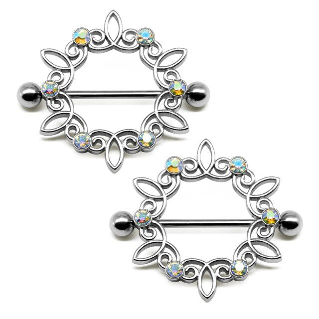 Lovely Bangers Nipple Piercings Shields