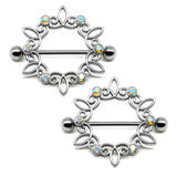  Lovely Bangers Nipple Piercings Shields 