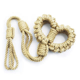  Adjustable Nylon Fiber Rope Handcuffs 