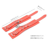  No Escape Leather Wrist Cuff 