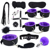 Sex Fetish 12pcs Bondage Set 