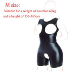  Sexual Restraint Leather Bodysuit 