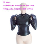  Sexual Restraint Leather Bodysuit 
