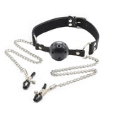  Slave Punishment Ball Gag Training Gear 