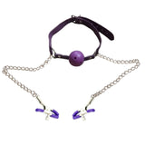 Slave Punishment Ball Gag Training Gear 