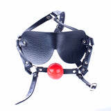  Erotic Blindfold With Gag Sex Toy 