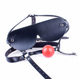  Erotic Blindfold With Gag Sex Toy 