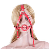  Kinky Scarlet Red Circle Gag 