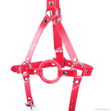  Kinky Scarlet Red Circle Gag 